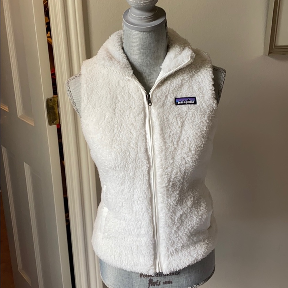 White Patagonia vest